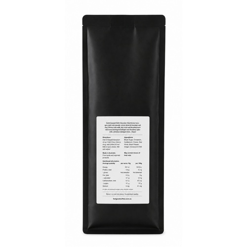 Chilli Choc Chai 500g – Gluten Free, Dairy Free & Vegan