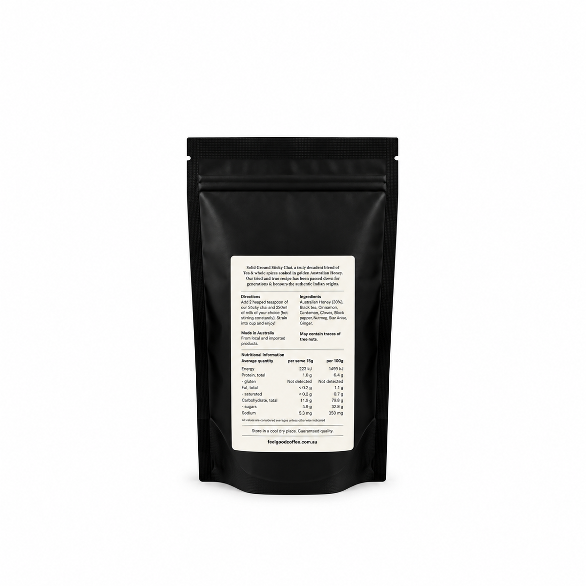 Sticky Chai – Gluten Free & Dairy Free